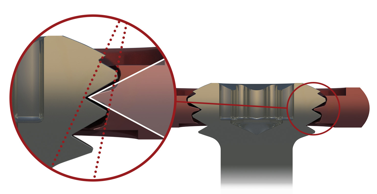 V-Lock Technology Diagram